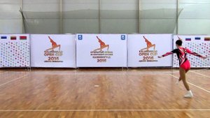 AEROBIC GYMNASTICS  AG2 IW Касперович Анна  Беларусия Минск