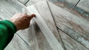 рез плитки под разными углами с помощью скотча