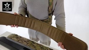 Баллистический противоосколочный пакет в разгрузочный пояс "Боевой стиль"