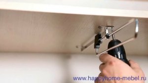 Установка выдвижных штанг. Видеоинструкция