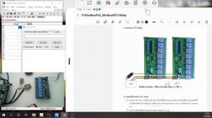 ตอนที่ 1 ModbusPoll + Modbus RTU Relay (ธรรมดา)