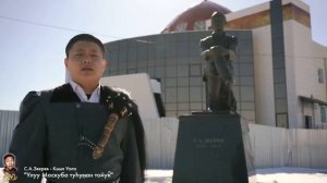 С.А.Зверев - Кыыл Уола "Улуу Москуба туһунан тойук". Толорор Айсен Федоров