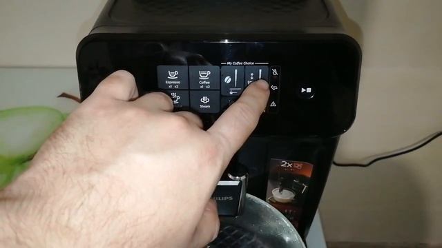 Как почистить кофемашину PHILIPS 1220/1200 series