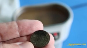 Чистка монет. Ультразвуковая ванна. Кладомания // Cleaning coins. Ultrasonic bath