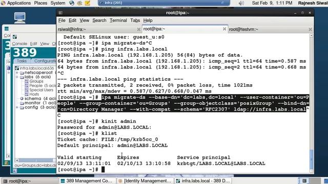 Migration from 389-ds (OpenLDAP) to IPA смотреть онлайн