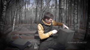 Печка складная титановая туристическая Екатеринбургская