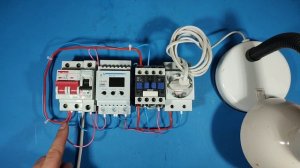 Как увеличить мощность реле напряжения с помщю контактора + обзор реле напряжения Новатек РН-163.