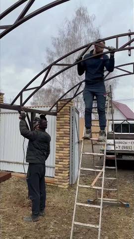 Навес для машины