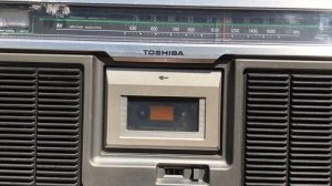 Раритетная винтажная радиокассета Toshiba RT-8300S Bombeat-Япония-1977-год