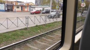 Ст. Краснодар-1 -- Солнечная ул. на трамвае 15 маршрута.