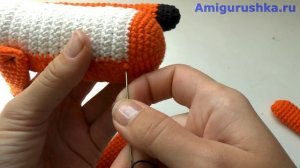 Мастер класс Лис Маленький Принц // Часть 3 // Оранжевый крючком лисенок // Игрушка вязаная лисичка