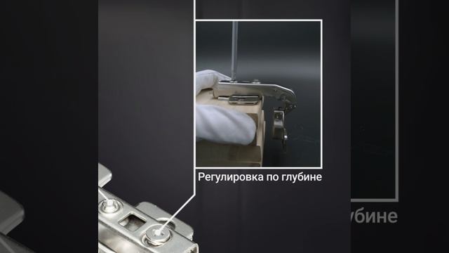 3D Петля, Unihopper, 90 градусов, с доводчиком и декоративной заглушкой смотреть онлайн