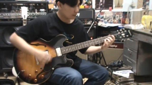 Epiphone Dot Guitar Clean Sound смотреть онлайн