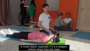 ТриНити Жизни (Trinity Systema). Массаж(Правка) головы шашкой