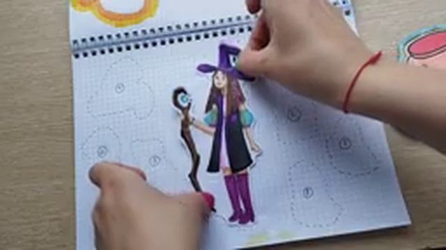 Бумажные Сюрпризы - Ведьмочка, цветочки, дизайн банковских карточек смотреть онлайн