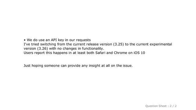 iOS : Google Maps Javascript API Doesn't Respond to Touch Events in iOS 10