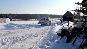 Нива с отвалом