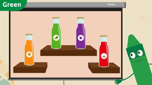 Color Green for Kids - Learn the Colors - Colors Songs смотреть онлайн