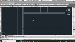 Plan in 2D AutoCAD  || 6 ||