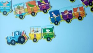 Показываю игру "Учим алфавит и цвета"