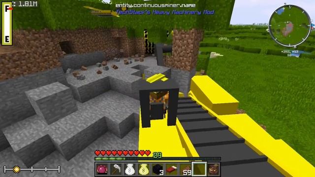 Heavy Machines Ep5 - Continuous Miner - Minecraft 1.12.2 Let's Play
