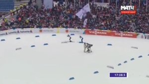 Фантастическая победа Сергея Устюгова 26.02.2017_Чемпионат мира 2017. Лахти. Командный спринт.