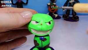 Лепка Флиппи из ХЕППИ ТРИ ФРЕНДС мод игры Friday Night Funkin (ФНФ)