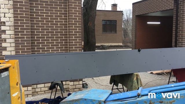 Автовышка . Как работает Лебедка . Монтаж Козырька
