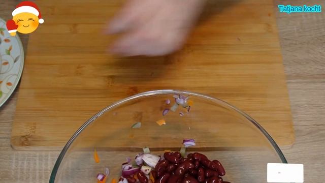 Винегрет с фасолью!//Vinaigrette- Salat!#117