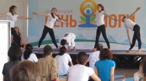 Yoga Day in St. Petersburg