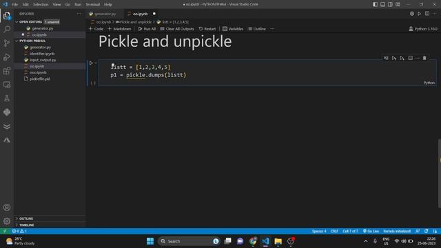 What is Pickle and Unpickle