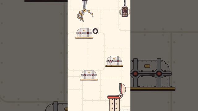 Steampunk Puzzle Physics Game. Stage 5. Level 73.