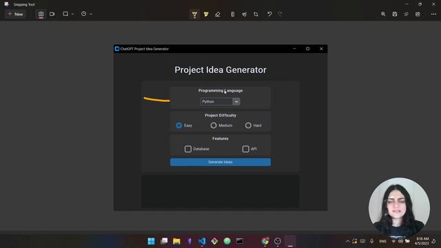 Tkinter ChatGPT App - Modern Tkinter GUI Chatbot [tutorial for beginners]-aRJXC8hJvrc