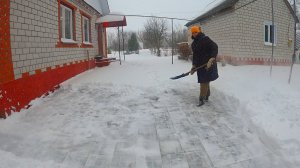 Купили дом в деревне,зима приносит подарки.