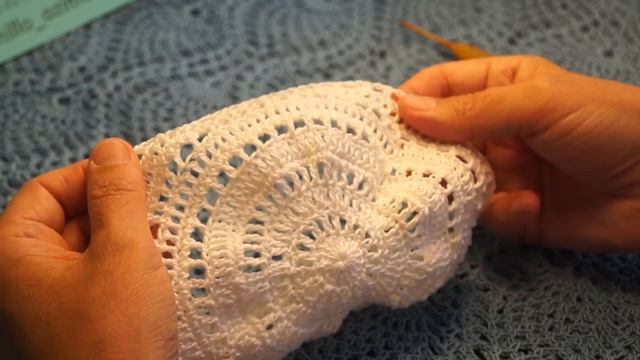 Детская шапочка-панамочка, вязание крючком,crochet for baby (бэби № 85)