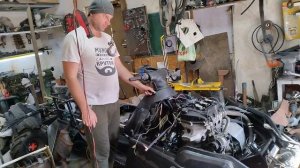 6 дней на свап снегохода Линкс ети про.