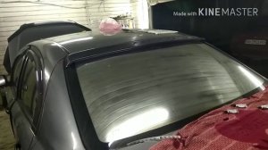 Установка диодной ленты , дополнительный стоп сигнал АВЕО