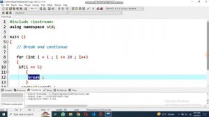 Break and Continue Statement in C/C++ full concept in hindi | C++ Tutorial for beginners # 15