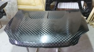 2 часть. Карбоновый капот Toyota Rav4