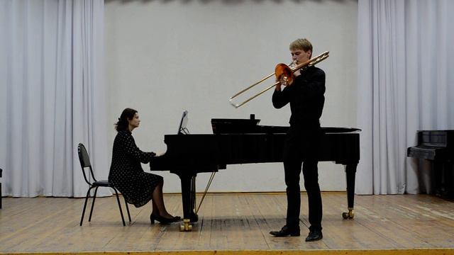 И. Новаковский - Концертино для тромбона. Исполнитель - Речинский Артём.