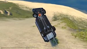 BeamNG Drive - КРУТОЕ ПИКЕ!!! Тачки прыгают и ломаются! Игра про машины и аварии!