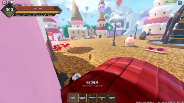 BOUNTY HUNTING USING LOVE FRUIT [FRUIT BATTLEGROUNDS] смотреть онлайн