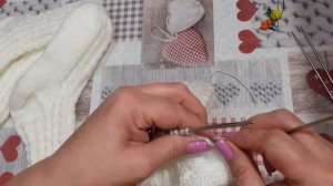 Вяжем носки спицами с узором для детей и взрослых || подробный мк
