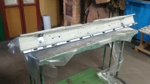 Усилитель заднего бампера Пассат Б3 СГНИЛ. Restoration rear bumper by VW Passat 35i