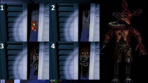 Как спастись от кошмарного фредбера и кошмарного фокси из игры Five nights at Freddy's 4