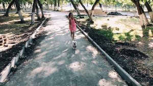 VLOG: Последний день лета. Моя собака . Мальтийская болонка  на прогулке.