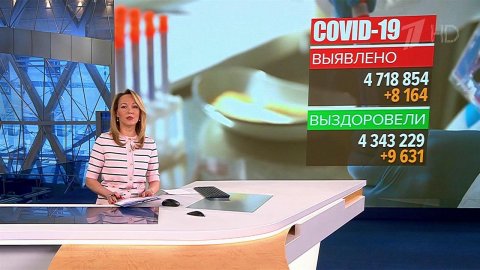 В России за сутки выявили 8 164 новых случая коронавируса