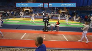 SF. BIELORUSSIE - TURQUIE. Sabre women teams