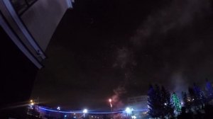 Орск.2015. Открытие  ёлки.  Салют. Фейерверк.