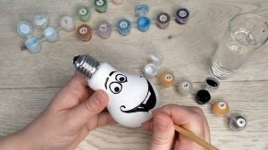 КРАСОТА из СТАРОЙ ЛАМПОЧКИ своими руками. Поделки на Новый Год и Рождество